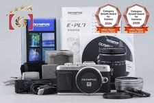 "Count 1,282" Olympus PEN Lite E-PL7 Silver 16.1MP EZ 14-42 40-150 Lenses w/ Box