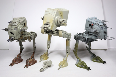 Star Wars Imperial AT-ST Scout Walker Figure Lot Hasbro | eBay