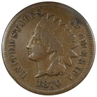 1870 Indian Head Cent VF VERY FINE Cleaned A2997