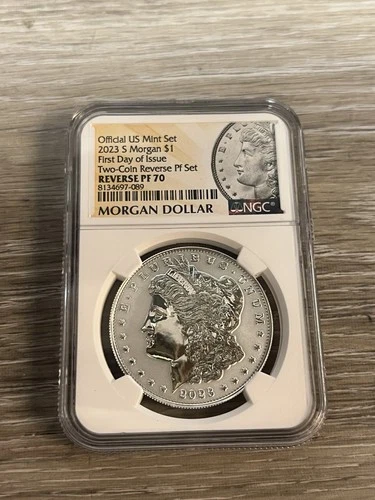 2023 S Reverse Proof Morgan Dollar $1 NGC PF70  Early Releases