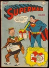 Superman #37 Unrestored Golden Age Superhero Vintage DC Comic 1945 GD+