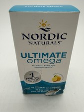 Nordic Naturals Ultimate Omega 1280mg Omega-3 Softgels, Lemon - 90 Count