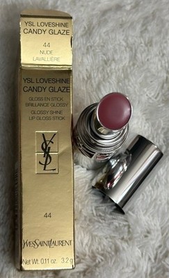 YSL Loveshine Candy Glaze Glossy Shine Lip Gloss Stick*44 NUDE