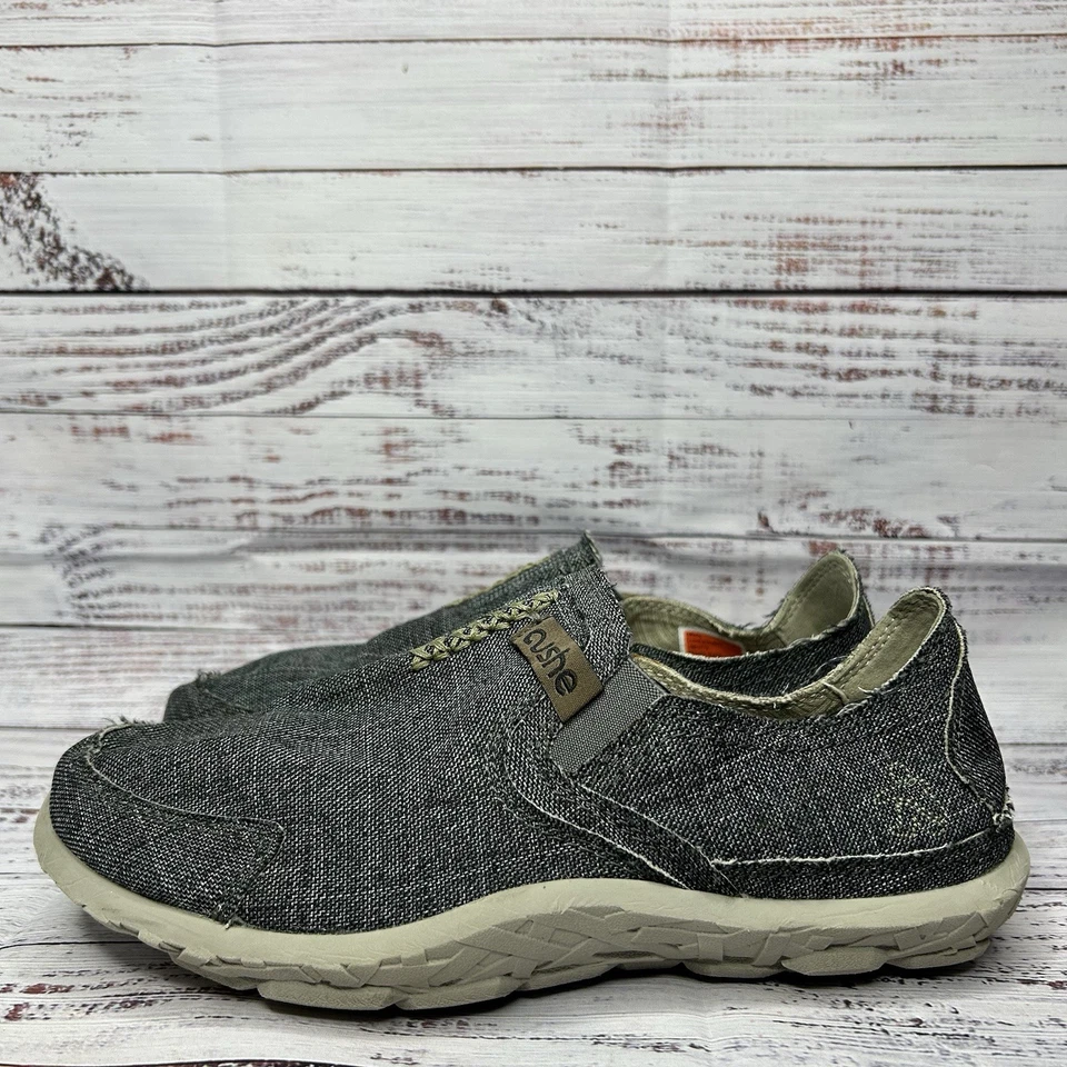 Zapatillas Mocasines Cushe Surf Gris Sin Cordones Ligeras Informales Para Hombre Talla 7 Foto 3 de 4