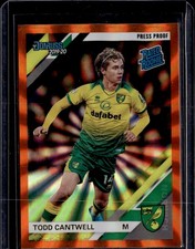 19-20 Panini Chronicles Donruss Premier League Todd Cantwell Press proof Orange