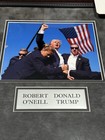 Framed Navy SEAL Robert O’Neill Signed Donald Trump Photo Collage President PSA — photo 5