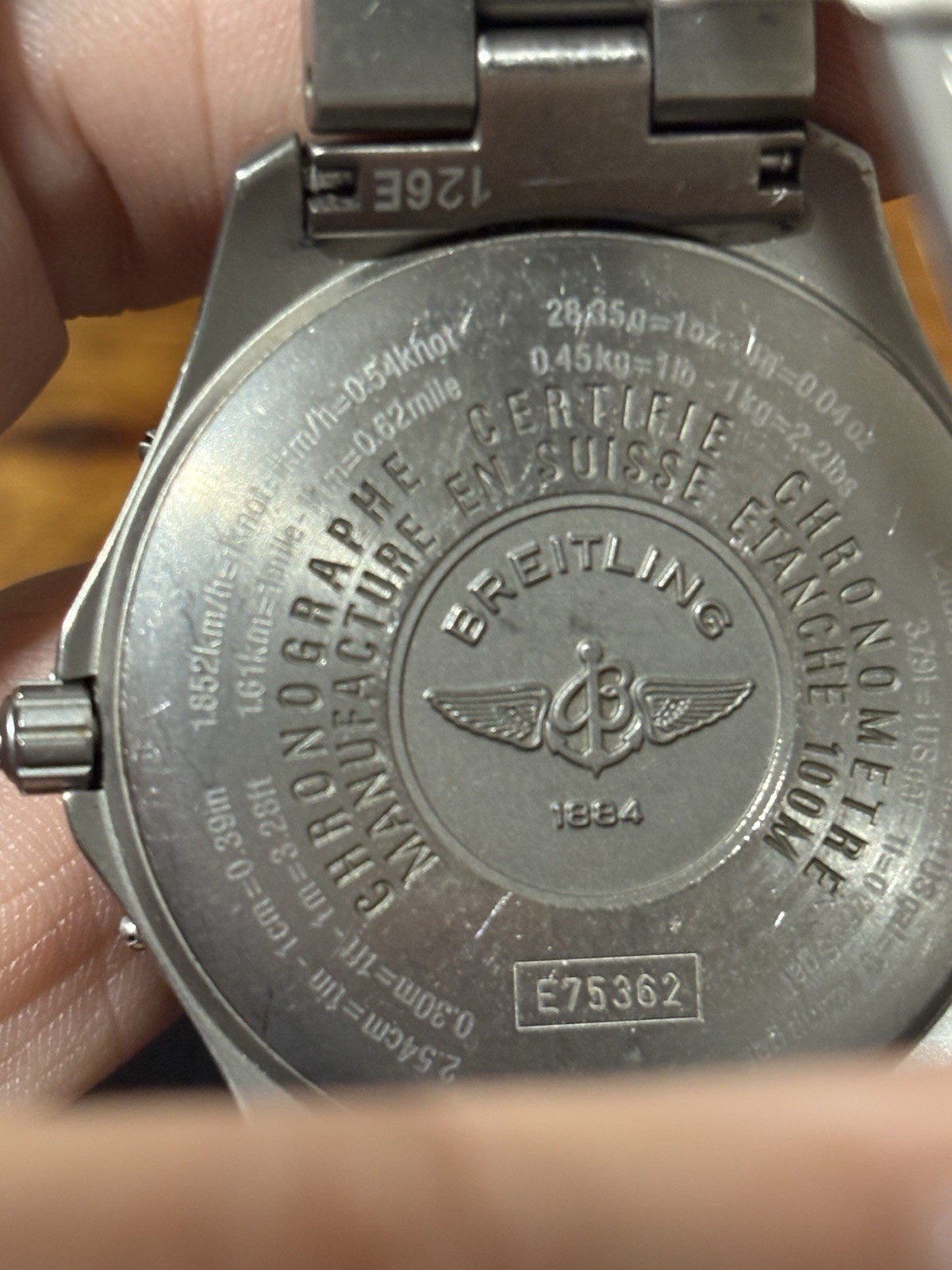 Breitling Chronometer Aerospace Watch. Guaranteed… - image 6