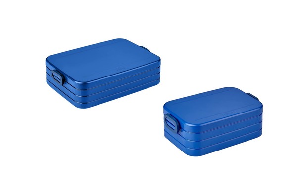 Mepal Take A Break Duo Pack Brotdose To Go Lunchbox 2-4 Sandwiches Vivid Blue-image