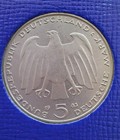 1983 J Germany 5 Deutsche Mark  100th Anniversary of Karl Marx's Death KM# 158 — photo 2