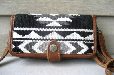 StS Ranchwear Western Womens Bag Small Woven Phone cards MINT INDIA