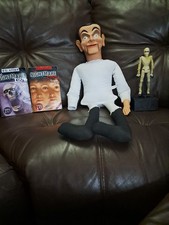 Goosebumps Slappy  Ventriloquist  Dummy Doll,Curly Spinner & Books.