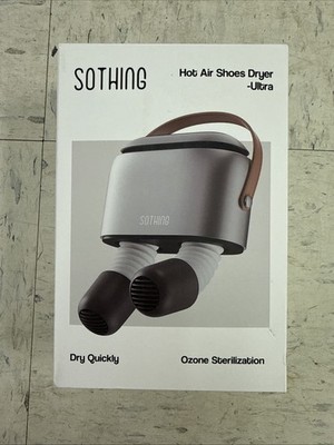 Sothing Hot Air Shoe Dryer Ozone Deodorizer Portable Boot Dryer Ultra