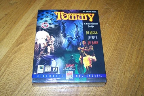 PETE TOWNSHEND PRESENTS TOMMY THE INTERACTIVE ADVENTURE THEN & NOW STILL SEALED