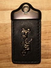 Coach 1941 Stagecoach Hangtag - Dark Gunmetal/Black
