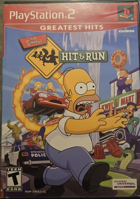 #ad #ad The Simpsons Hit amp; Run PS2 CIB Tested $69.00