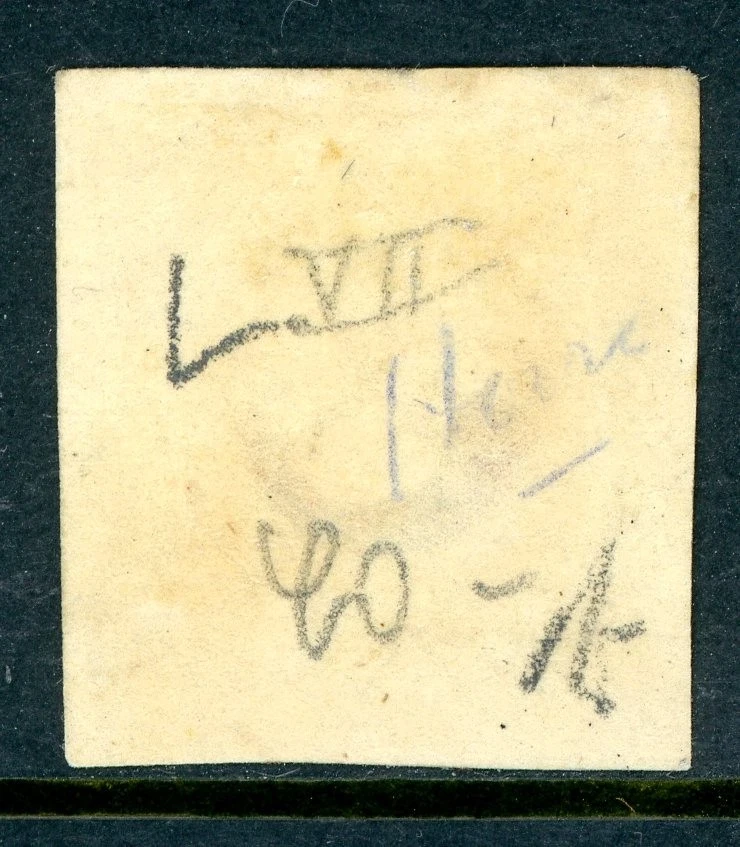 Netherlands 1852 First Issues 10¢ Lake Scott #2 VFU O464 - Image 2 of 4