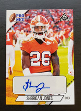 2021 Leaf Pro Set Sheridan Jones RC Auto #PS-SJ1 Clemson Tigers