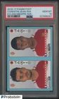 2016-17 Panini Foot Soccer Kylian Mbappe RC Rookie Corentin Jean PSA 10 GEM MINT