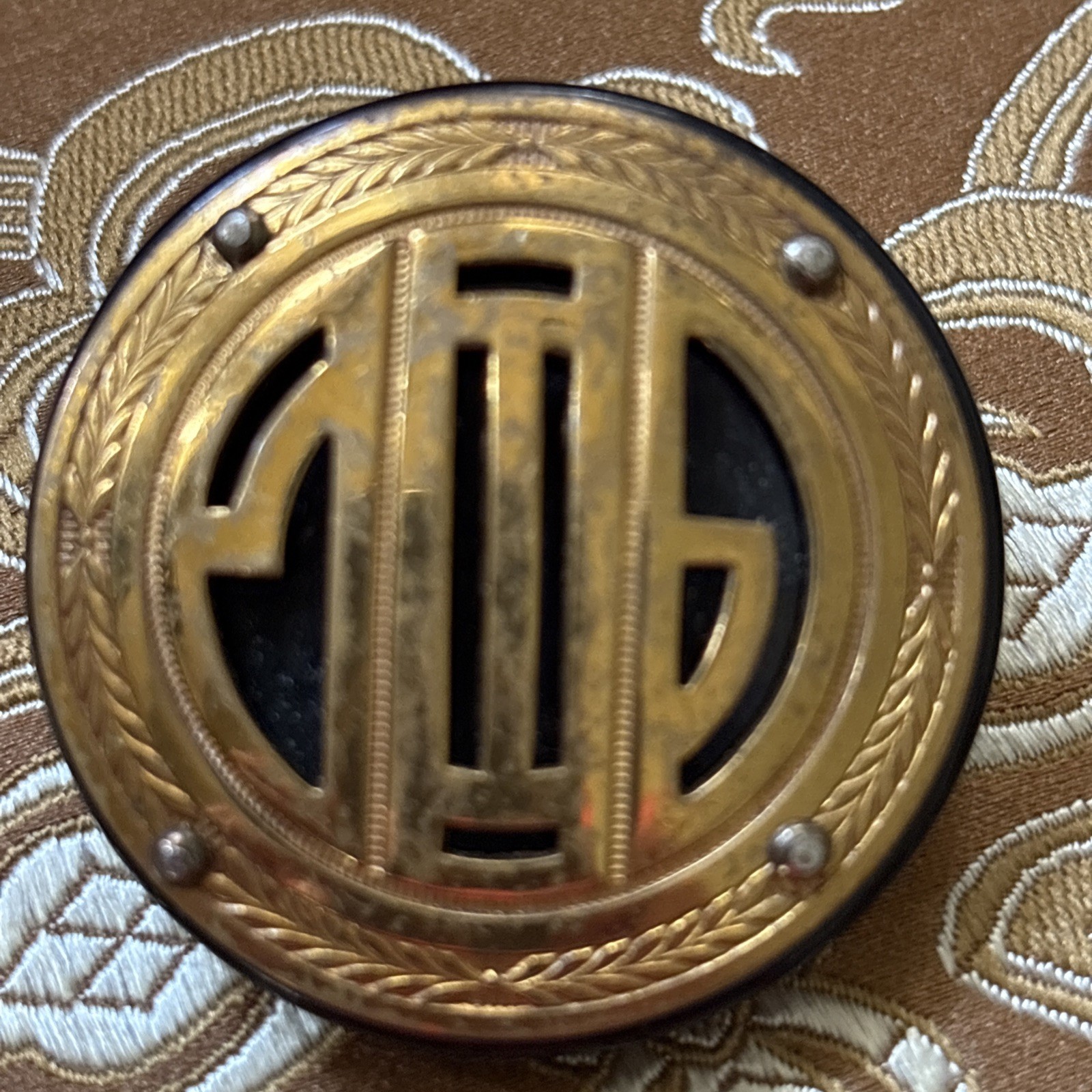 Runway Black Bakelite Statement Clip Earrings Art… - image 5