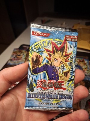Yugioh Legend of Blue Eyes White Dragon Booster Pack English Unlimited Edition