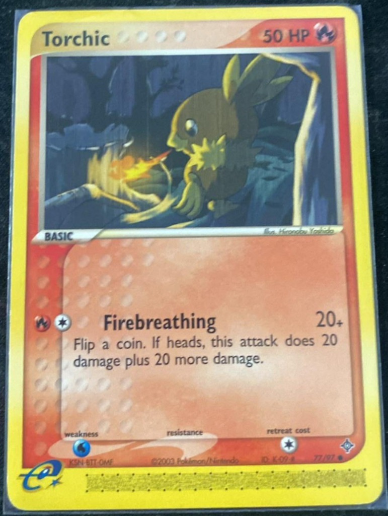 Torchic #77 Pokemon Dragon NM