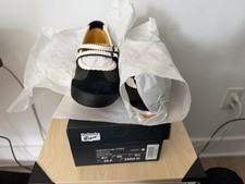NEW Onitsuka Tiger Mexico 66 TGRS Mary Jane Ballet Flats Black/Cream Women's