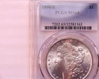 1890-S  PCGS MS65 Morgan Silver Dollar, Very Nice coin!