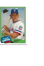 2003 FAN FAVORITES GOLD STAMPED FRONT  1981 DESIGN RANGAERS BUDDY BELL