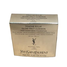YSL Touche Eclat Glow-Pact Cushion (New Mesh Pink Cushion) 12g REFILL SPF50+