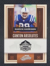 2007 Playoff Absolute Memorabilia Marvin Harrison Canton Absolutes /100 Colts