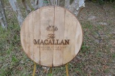Macallan Scotch Whisky Barrel Head/Lid
