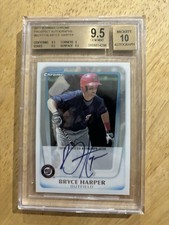 2011 Bowman Chrome Prospect Auto Bryce Harper