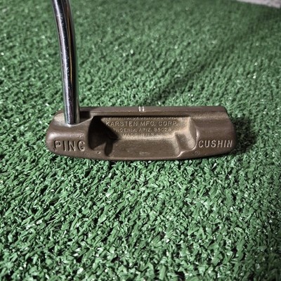Vintage Ping Cushin Karsten 85029 Putter Steel Shaft Right Handed 29''