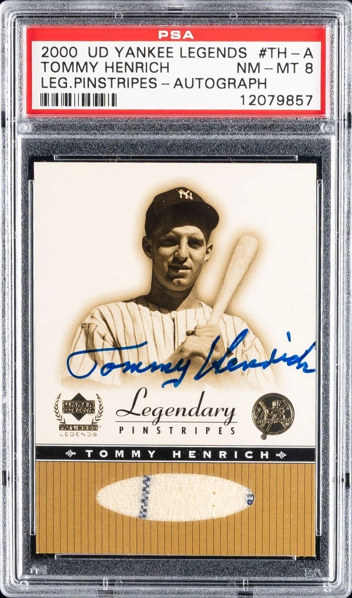 2000 Upper Deck Yankee Legends - Tommy Henrich #TH-A for sale | eBay