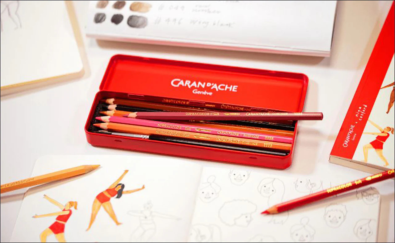 Caran d'Ache Nina Cosford Creative Pencil Set