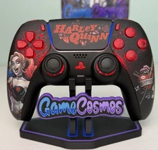 Comic Book Villainess - RGB LED - Custom Wireless Controller for PS5 Or PC
