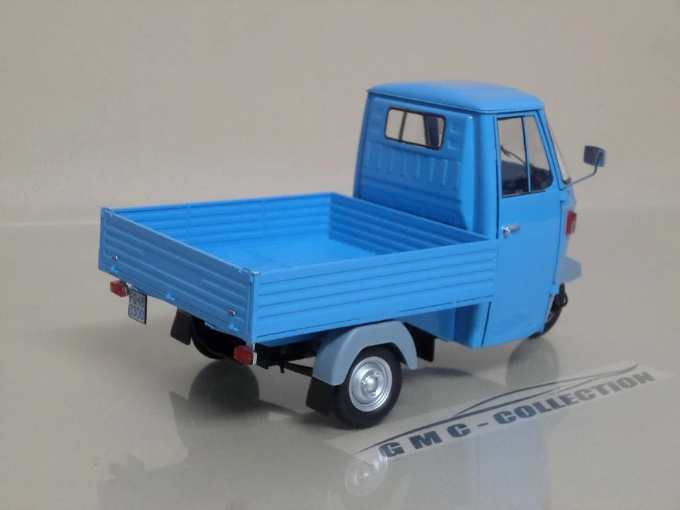 PiAGGiO APE 501 1979 BLU BLUE EDiZiONE LiMiTATA MiTiCA + SHOWCASE 1/18 - Immagine 3 di 4