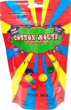 Cotton Mouth Candy Dry Mouth Relief Fruit Mix 3.3 Ounce Bag 1 Bag | Relieves ...