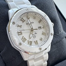 Bulova Marine Star White Wristwatches for sale | eBay display picture 1