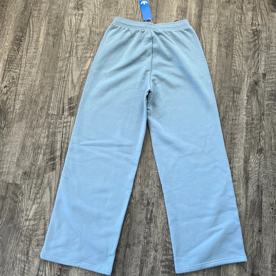 Pantalones Adidas Niñas Originales Suave Polar Sueltos Pierna Ancha Talla XL Foto 3 de 4