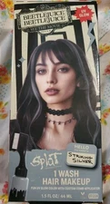 Beetlejuice SPLAT UV Glow SILVER Grey Blacklight Hair Makeup Wash-out Color