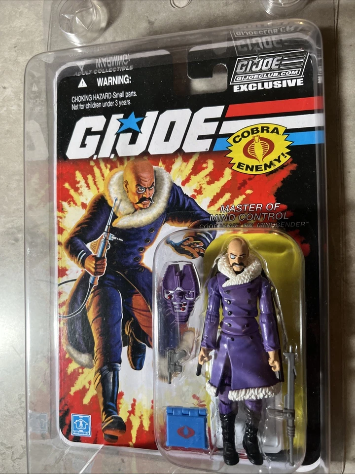 GI Joe 2014 Collectors Club Exclusive Master of Mind Control Dr. Mindbender MOC - Image 2 of 4