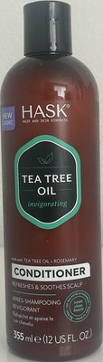 Hask Tea Tree Oil Rosemary Conditioner Vegan Sulfate-Free All Hair Types