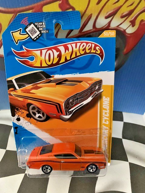 Hot Wheels 2012 New Models 50/50 050 '69 Mercury Cyclone ORANGE 5SP