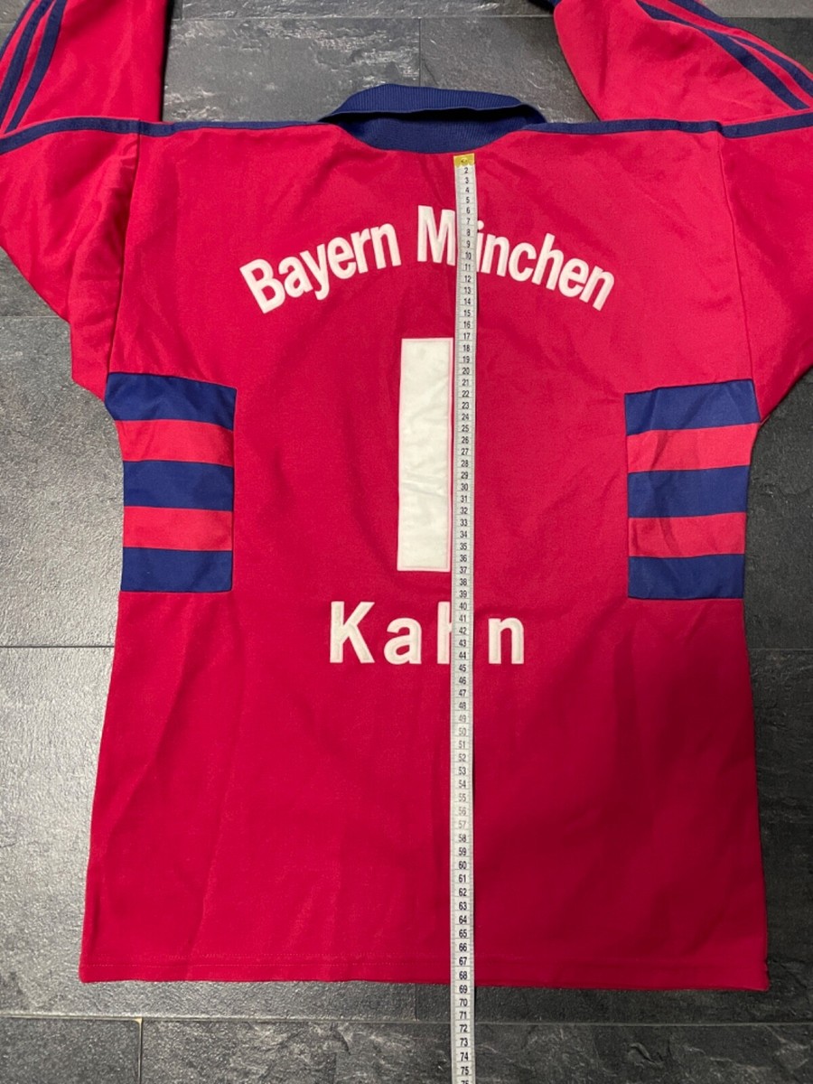 OLIVER KAHN 1998/99 BAYERN MUNICH FOOTBALL GOALKEEPER SHIRT JERSEY