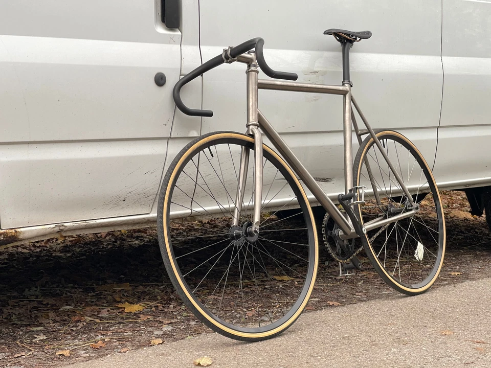 Titan Fixie / Bahnrad /TRACK - eine Komposition für die Wand - NOS