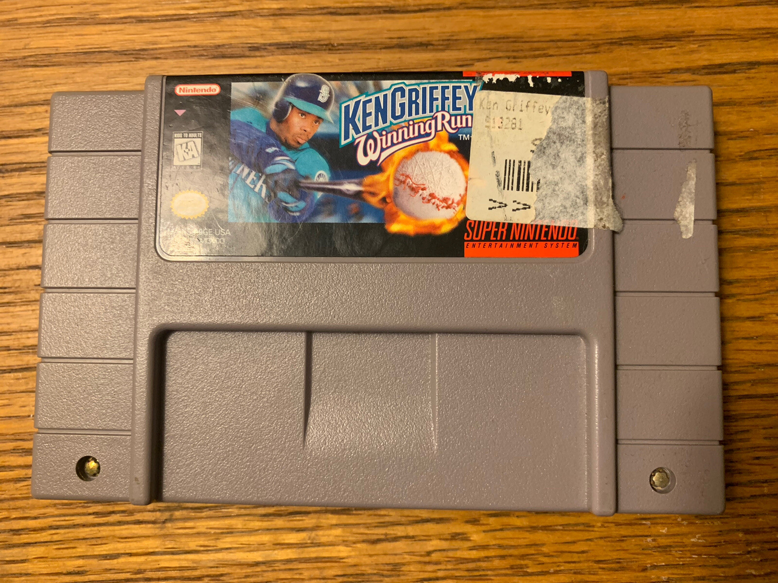 Ken Griffey Jr.'s Winning Run (Super Nintendo Entertainment System, 1996)