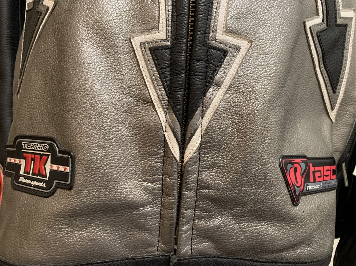 Teknic 2008 Hellion Leather Motorcycle Jacket Sz 44 Heavyweight