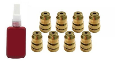 Ford Powerstroke 7.3 Fuel Injector Cup Sleeve Full Set of 8 with