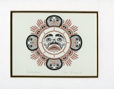 STROMQUIST CARL SÉRIGRAPHIE SIGNÉE PLANCHE SIGNED SILKSCREEN ART INUIT CANADA